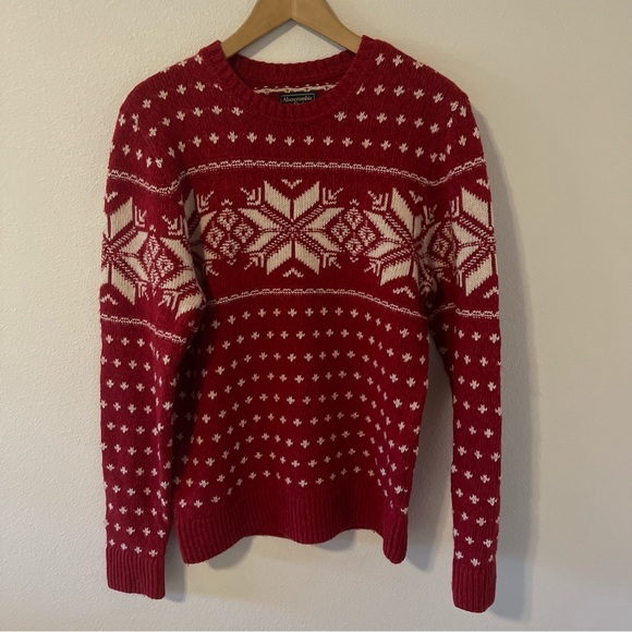 Abercrombie & Fitch Sweaters Abercrombie Fitch Wool Blend Fair Isle